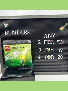 LEGO Botanicals Field Flowers (30701) (Bundle Eligible)